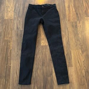 Hollister low rise super skinny black pants size 3